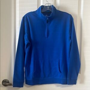 St. John's Bay Blue Zip Up Sweater